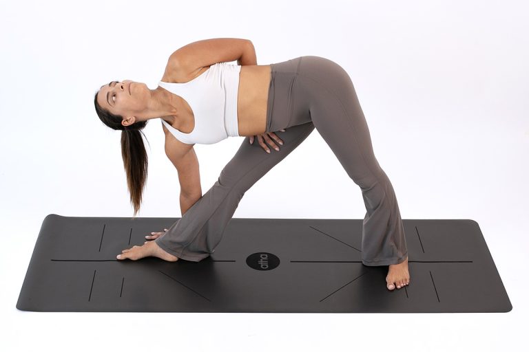 atha pro travel black yoga mat