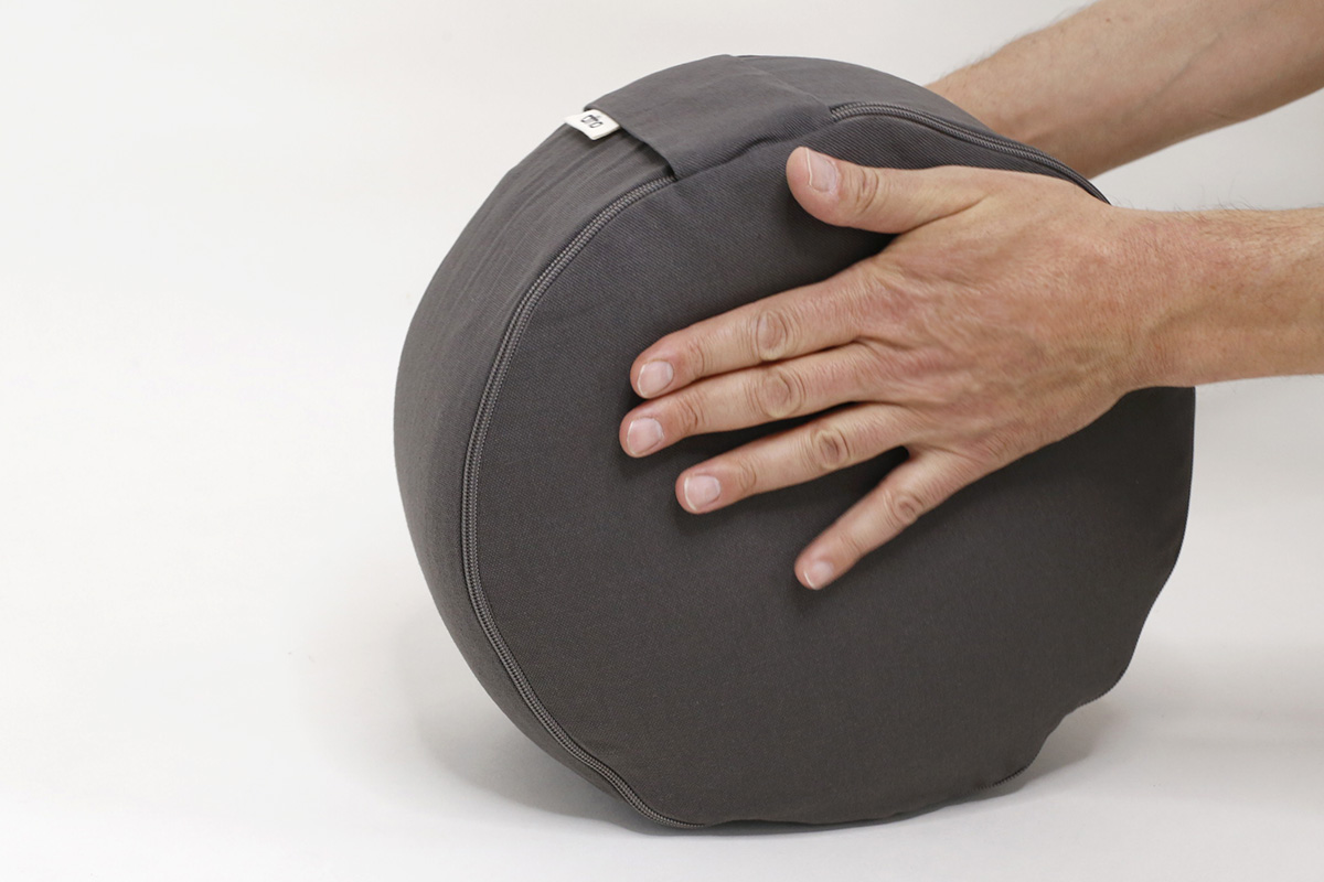 atha meditation cushion round grey