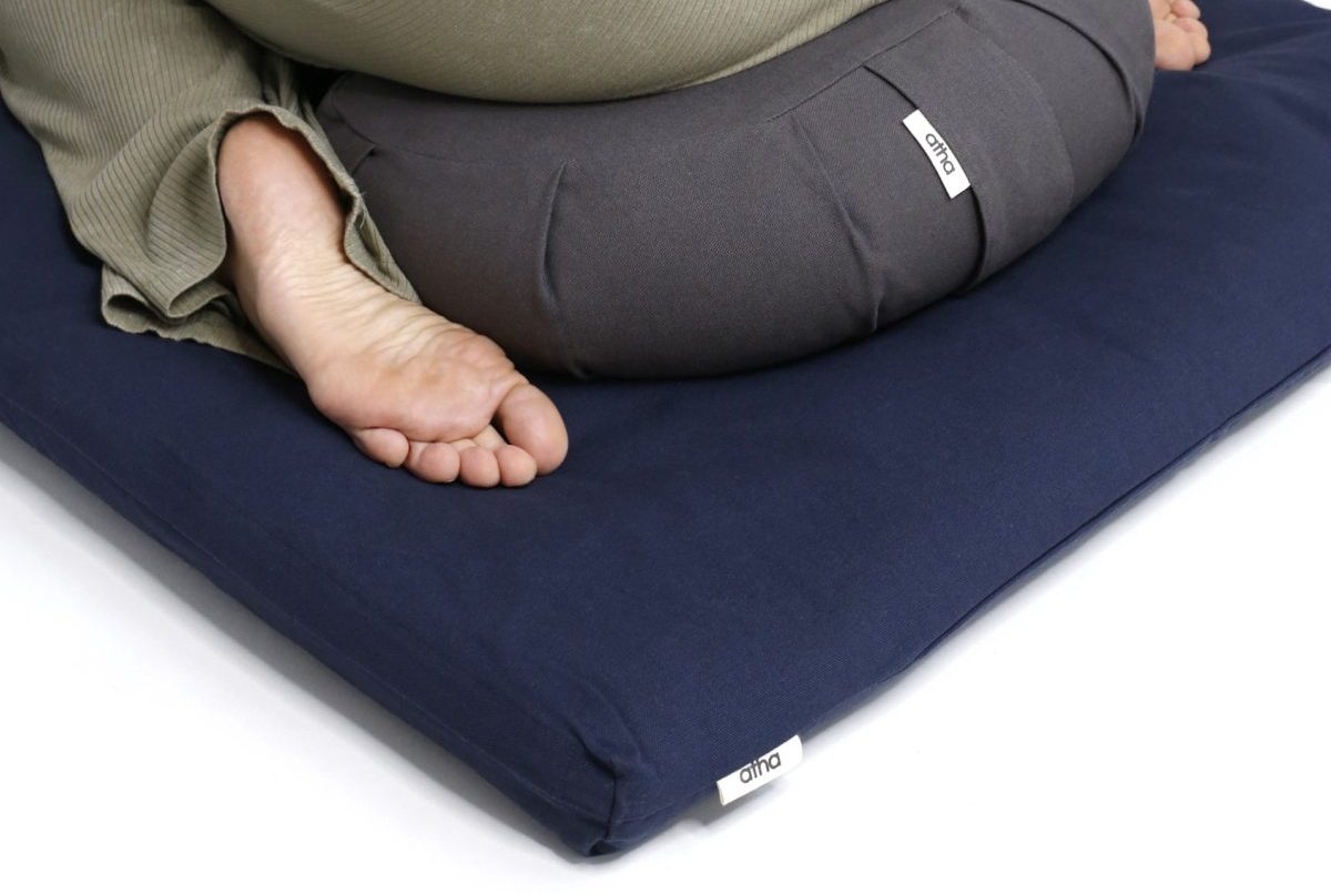 meditation cushion and zabuton atha
