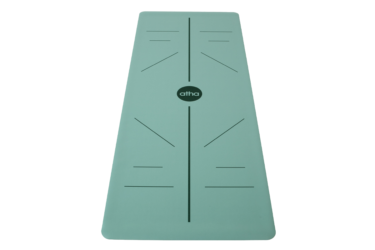atha pro travel align aqua yoga mat vertical