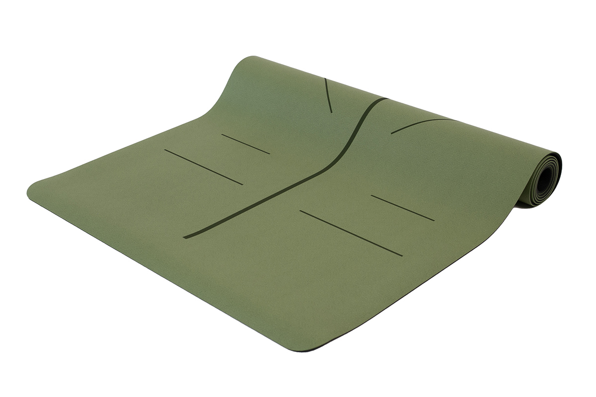 atha pro align yoga mat olive